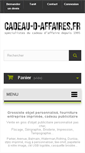 Mobile Screenshot of cadeau-d-affaires.fr
